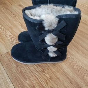 Uggs.  Black tall
